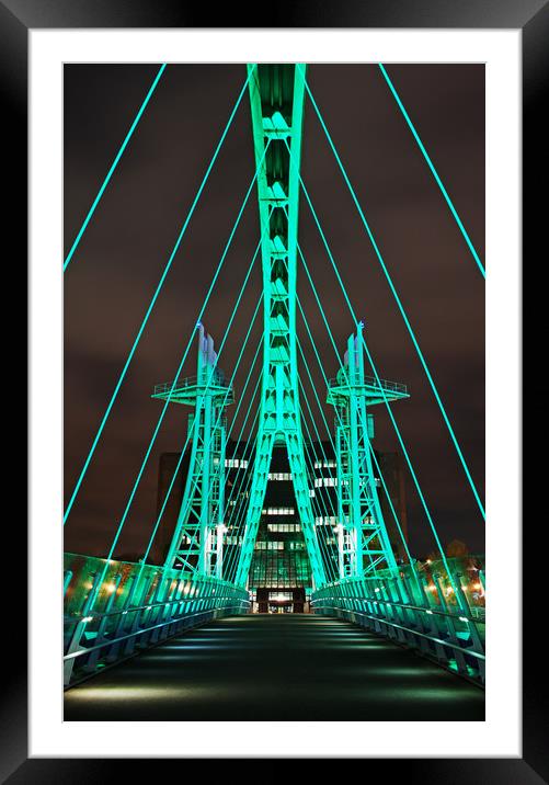 Bridge of Light Framed Mounted Print by David McCulloch