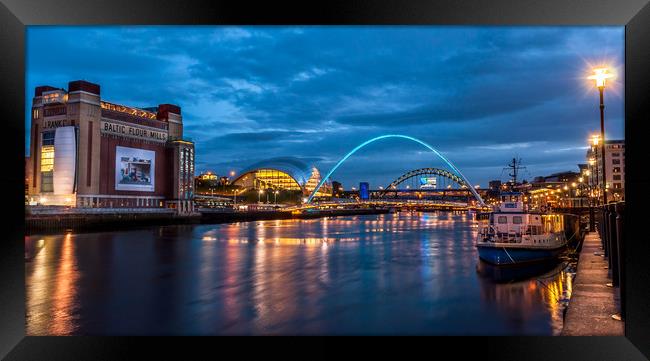 Baltic on the Quayside Framed Print by Naylor's Photography