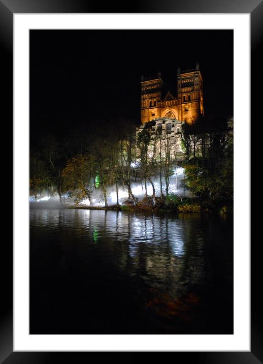 Durham Lumiere Colours Framed Mounted Print by eric carpenter