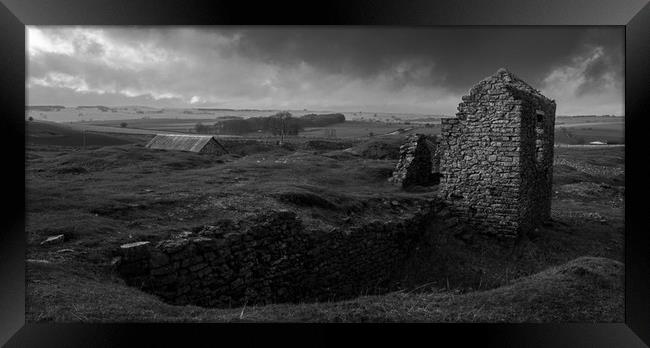 Magpie Mine No.1 Framed Print by Pete Biggin