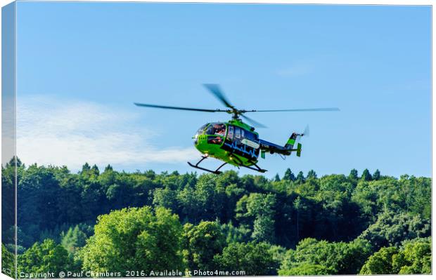Great Western Air Ambulance Canvas Print by Paul Chambers