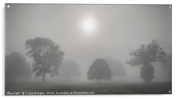 The Fog Acrylic by Craig Doogan