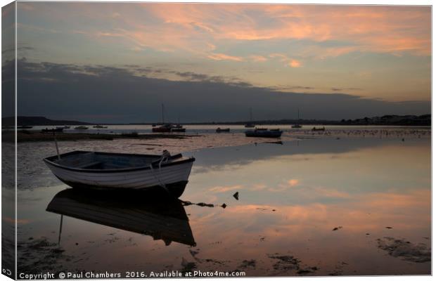 Christchurch Harbour Canvas Print by Paul Chambers