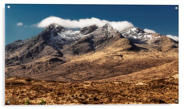 The Mighty Cuillin Acrylic by Rob Lester
