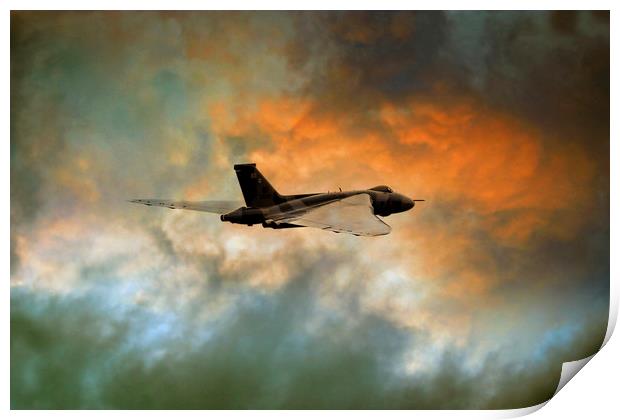 The Vulcan Print by J Biggadike