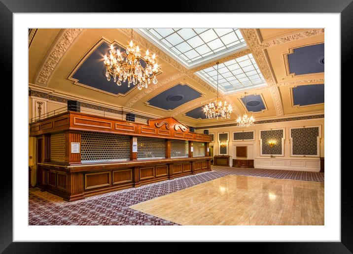 Bar In The Foyer To The Spanish Hall Framed Mounted Print by Gary Kenyon