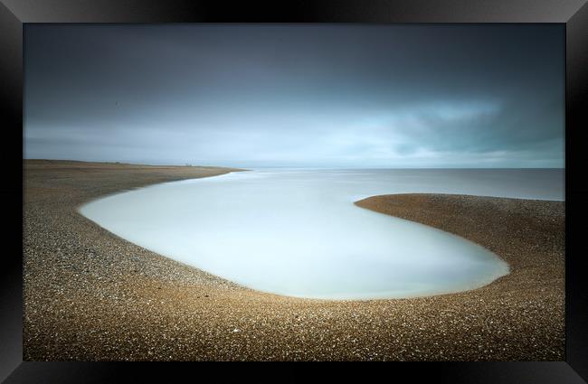 Dungeness Beach Framed Print by Ian Hufton