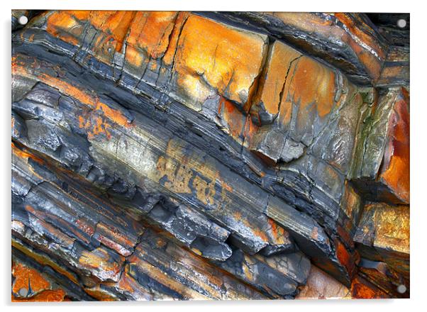 Another Colour of Rock Acrylic by Mike Gorton