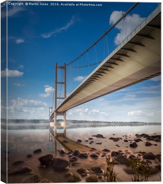 Humber Estuary Mists Canvas Print by K7 Photography