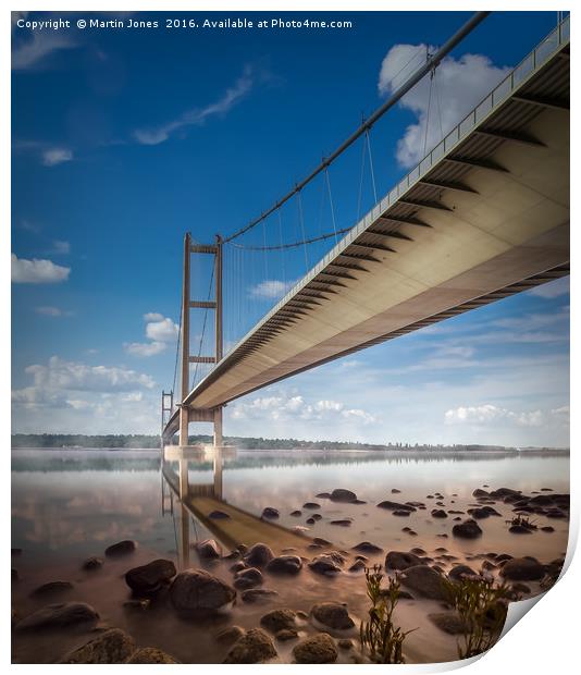 Humber Estuary Mists Print by K7 Photography