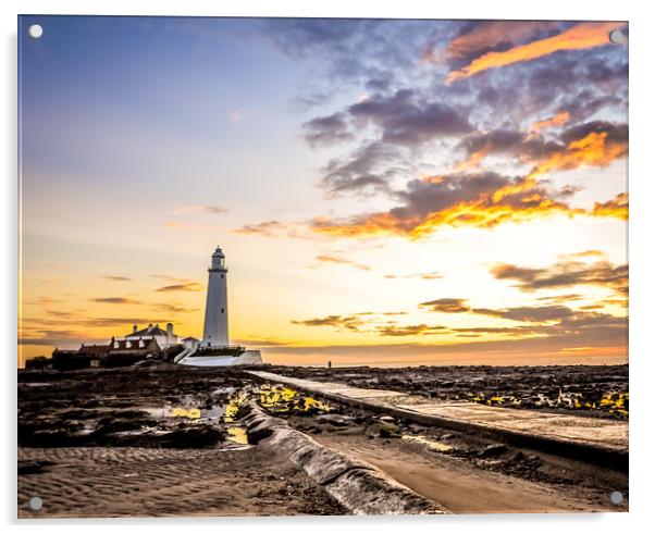 The Lighthouse Acrylic by Naylor's Photography