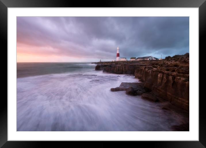 Storm Wash Framed Mounted Print by Chris Frost