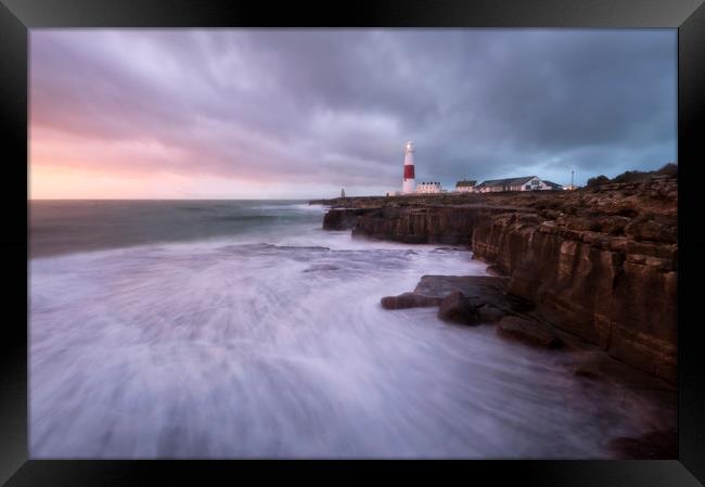 Storm Wash Framed Print by Chris Frost