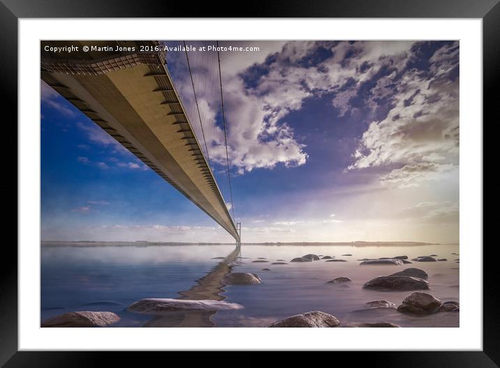 Masterpiece Of Engineering - The Humber Bridge Framed Mounted Print by K7 Photography