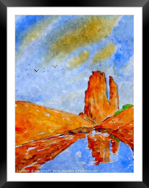 arches N.P. -USA Framed Mounted Print by dale rys (LP)