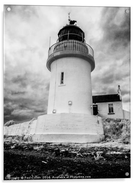 Lighthouse at Ardgour Acrylic by Paul Cullen