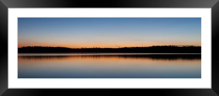 Serenity Framed Mounted Print by James Buckle