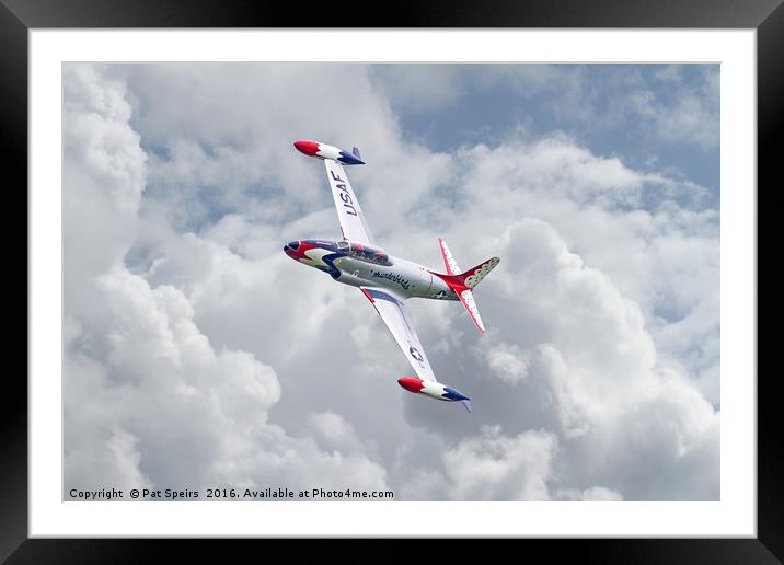Thunderbirds - T33 Framed Mounted Print by Pat Speirs