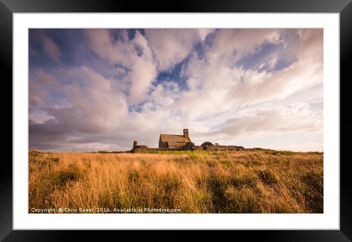Flimston Chapel Framed Mounted Print by Chris Sweet