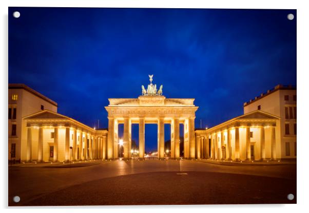 BERLIN Brandenburg Gate Acrylic by Melanie Viola