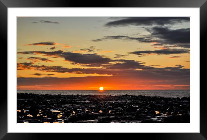 A new day at the bay Framed Mounted Print by Naylor's Photography