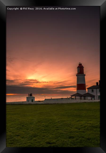 Souter sunrise Framed Print by Phil Reay