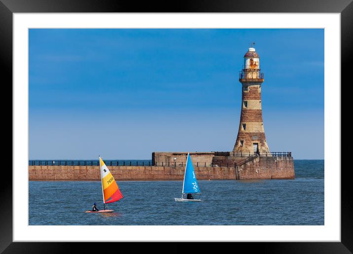 Sail Framed Mounted Print by Gary Finnigan