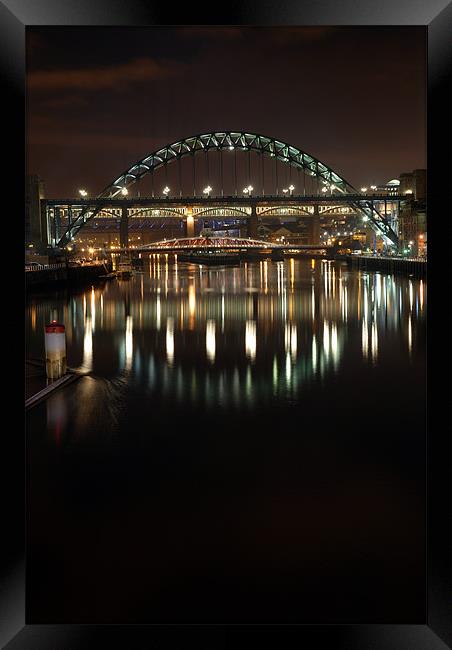 Tyne Bridge Framed Print by Anth Short