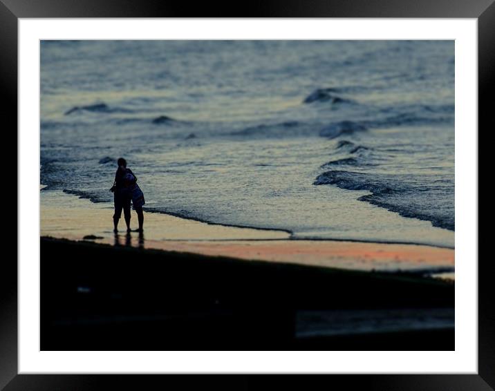 the tide of love Framed Mounted Print by chris elgood