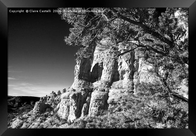 Sedona Framed Print by Claire Castelli
