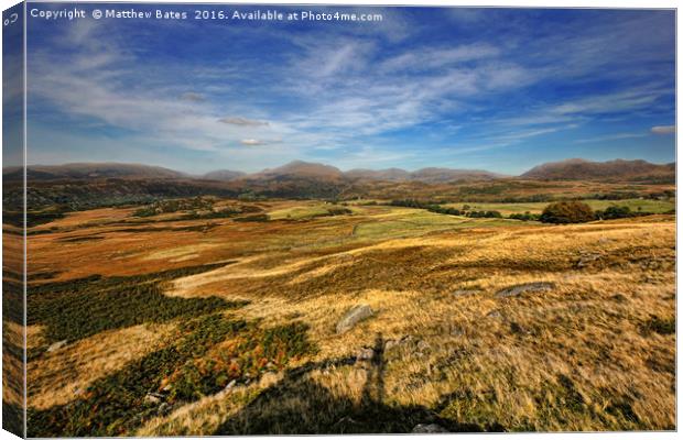 Cumbria Landscape Canvas Print by Matthew Bates
