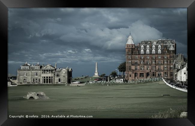 The Eighteenth Hole Framed Print by nofoto 