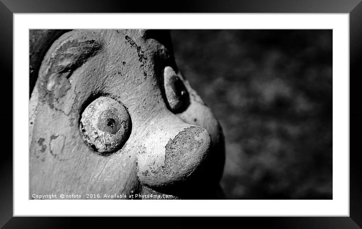 Gnomesis Framed Mounted Print by nofoto 