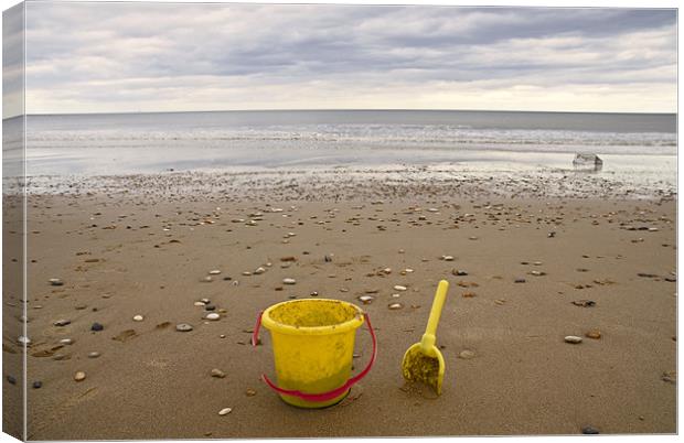 Bucket and Spade Canvas Print by Anth Short