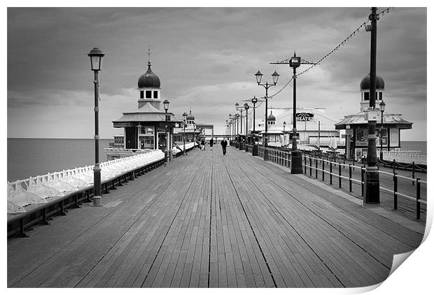 Blackpool Pier Print by Anth Short