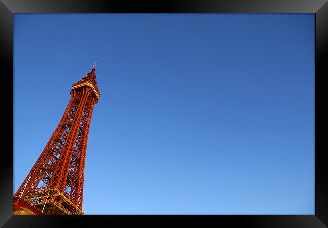 Blackpool Tower Framed Print by Anth Short