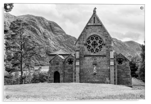 Parish Church of Saint Mary and Saint Finnan - Gle Acrylic by Paul Cullen