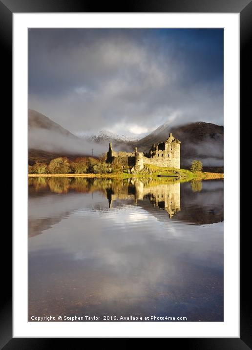 Moody Skies Framed Mounted Print by Stephen Taylor