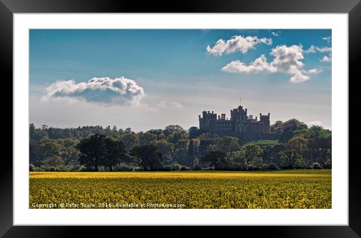 Belvoir Castle Framed Mounted Print by Peter Towle
