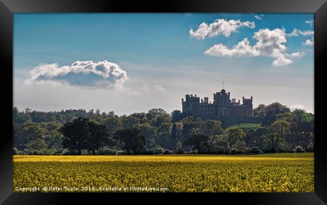Belvoir Castle Framed Print by Peter Towle