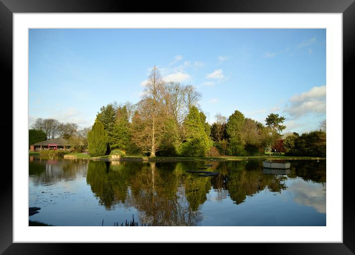 Burnby Hall Gardens Framed Mounted Print by Dave Leason