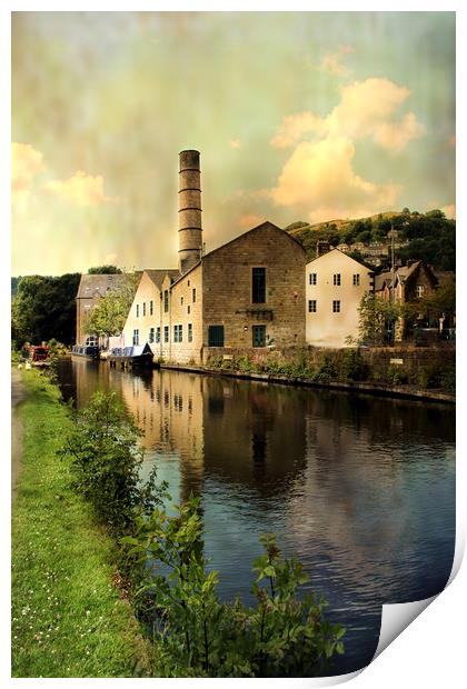 Old Mills  Print by Irene Burdell
