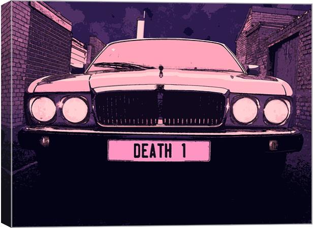 Death 1 Canvas Print by Anth Short