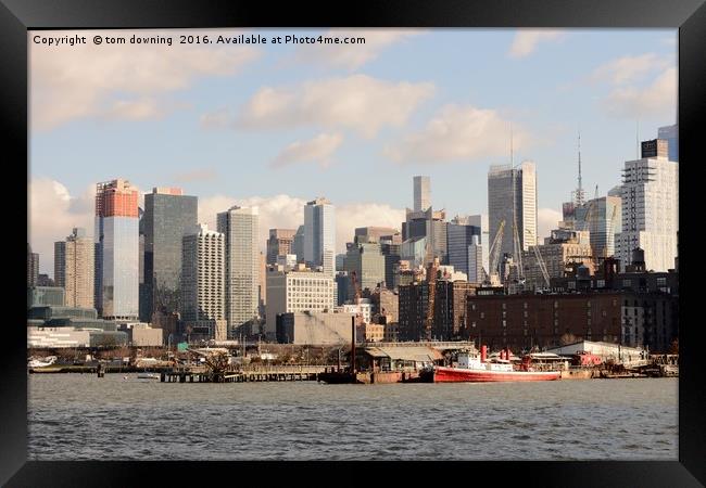 Pier 66 Maritime Framed Print by tom downing