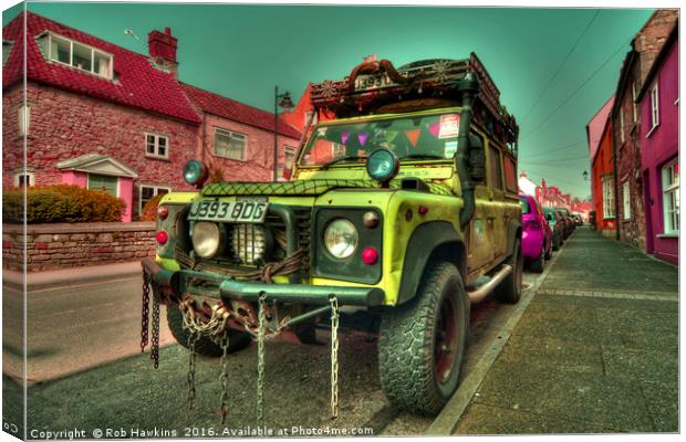 Lets Off Road  Canvas Print by Rob Hawkins