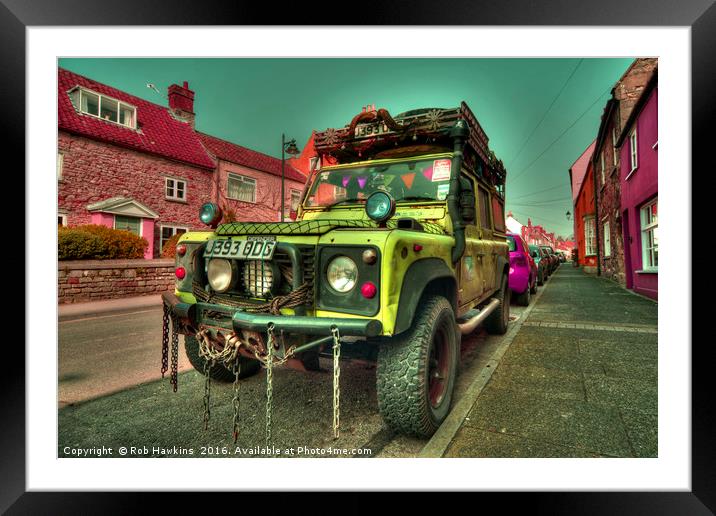 Lets Off Road  Framed Mounted Print by Rob Hawkins