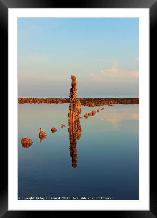 Solitude Framed Mounted Print by Jay Ticehurst