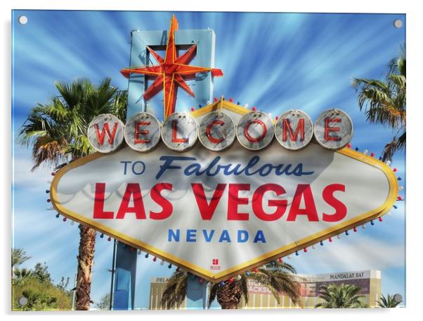           Welcome to Las Vegas Acrylic by Andy Smith