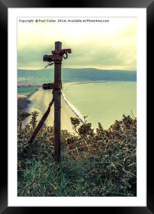 Hurtstone Point. Framed Mounted Print by Paul Cullen