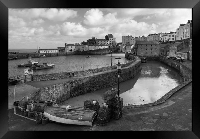 Tenby Harbour Framed Print by Gary Finnigan